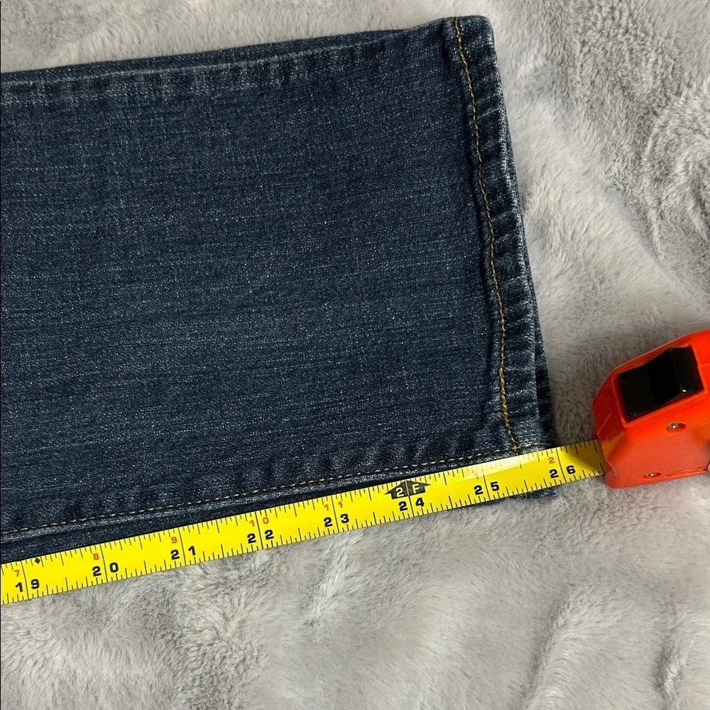 Levi's “Boyfriend” Straight Leg Blue Jeans